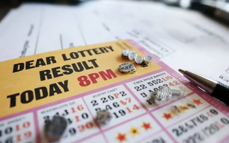 dear lottery result today 8pm