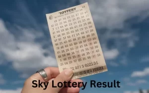 sky lottery result