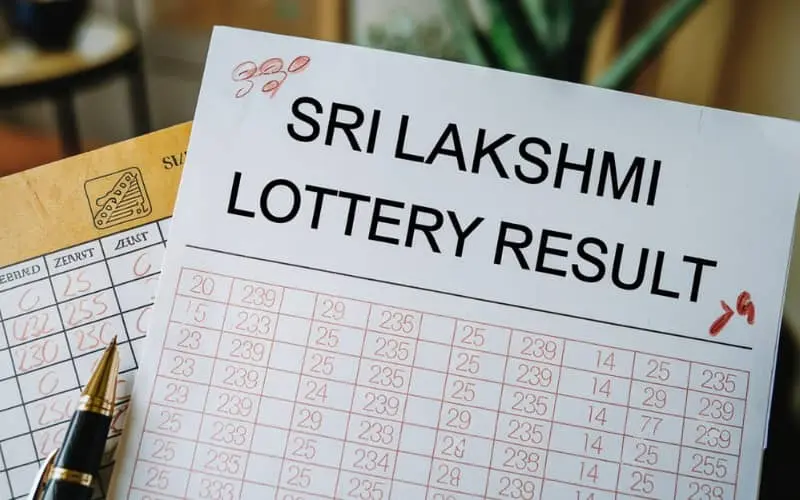 sri lakshmi lottery result