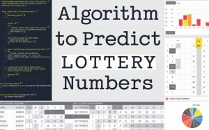 algorithm to predict lottery numbers pdf